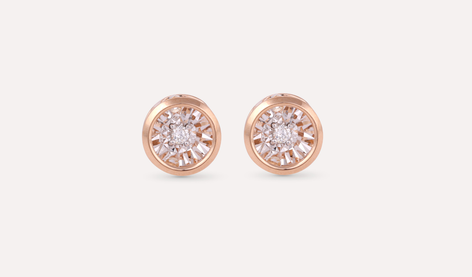 Wishes Rose Gold Earrings - Kooheji Jewellery